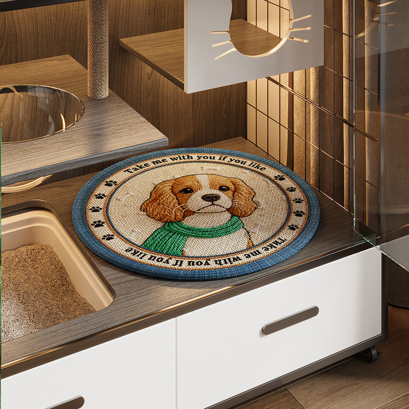 Soft and Durable Pet Food Mat Kalsten