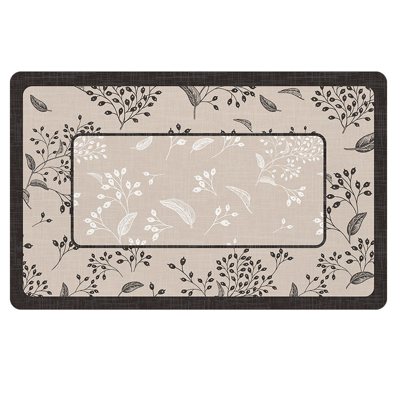 Unisex Marble Pattern Bath Mat Kalsten