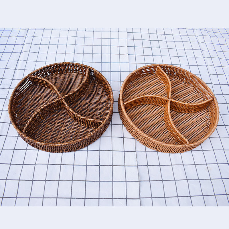 Artisan Woven Serving Platter Kalsten