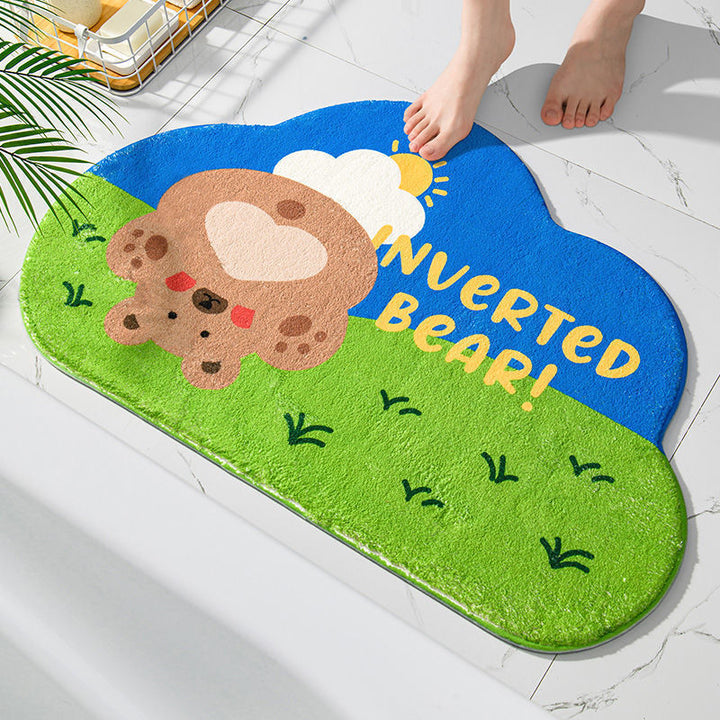 Cute Cartoon Duck Bath Mat