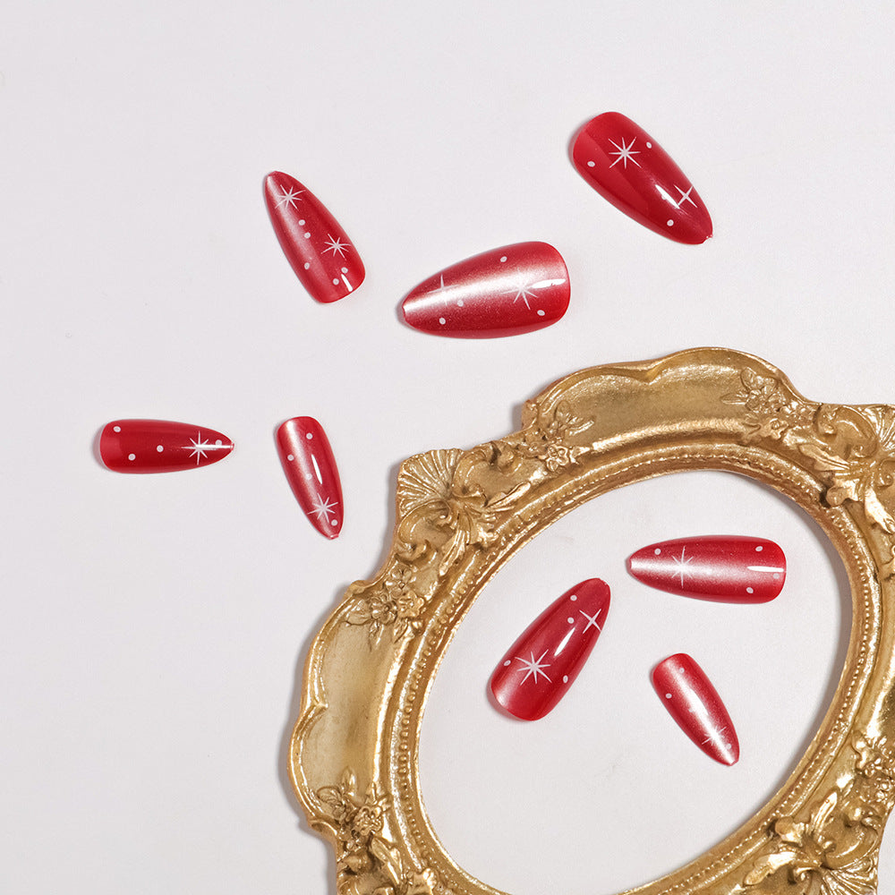Glamorous Press-On Nail Design Kalsten