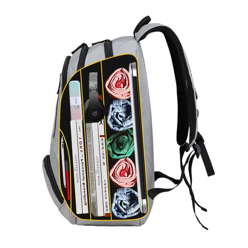 Backpack with generous storage space and intelligent organizer Kalsten
