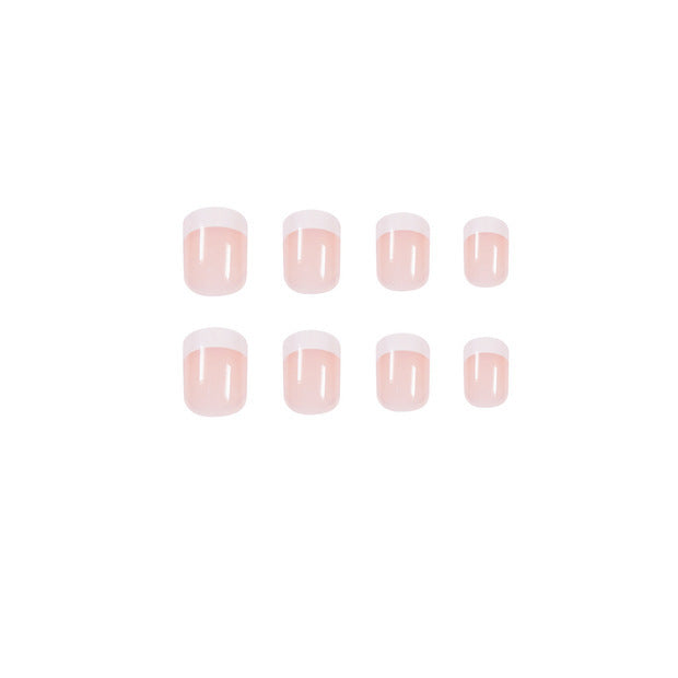 Elegant French Tip Nail Art Set Kalsten