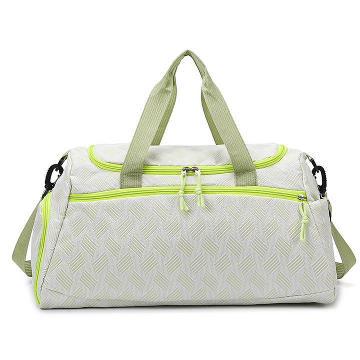 Stylish Textured Travel Duffel Bag Kalsten