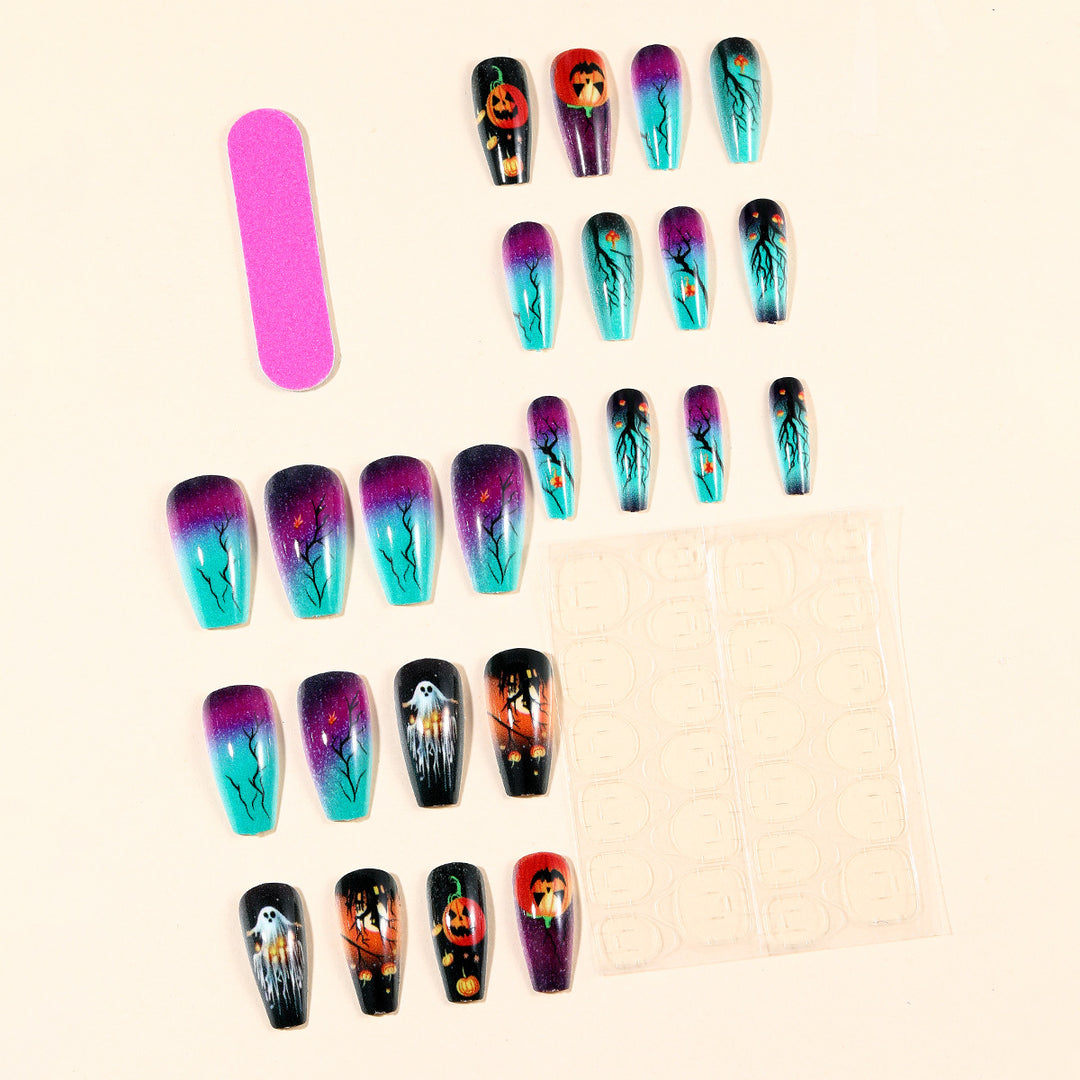 Halloween-Themed 3D Acrylic Nail Art Set Kalsten 1789713451
