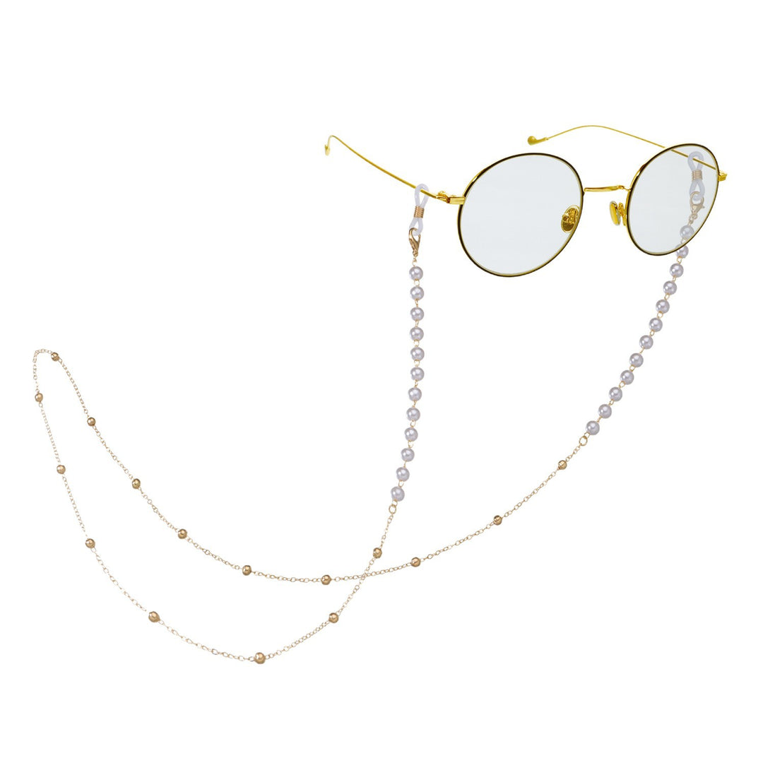 Crystal-Accented Eyewear Chain Kalsten