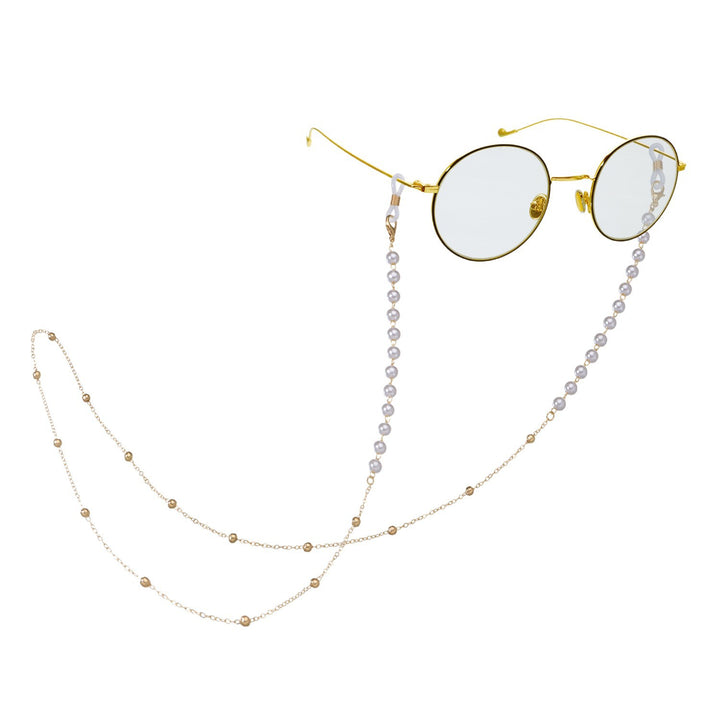 Crystal-Accented Eyewear Chain Kalsten