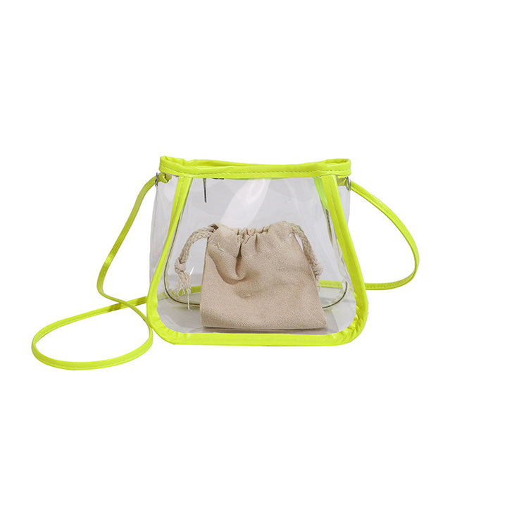 Transparent Mini Bucket Bag Kalsten