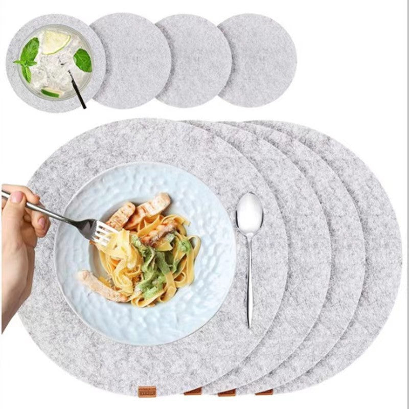 Felt Dining Placemats Set Kalsten