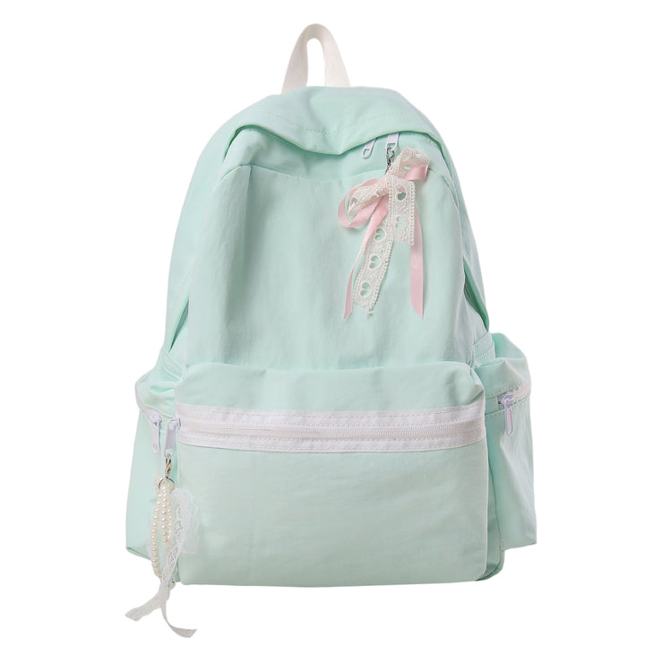Decorative Bow-Detail Backpack Kalsten
