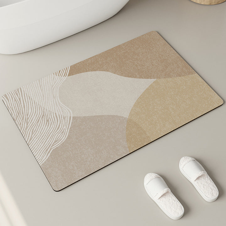 Textured Pattern Bath Mat Kalsten