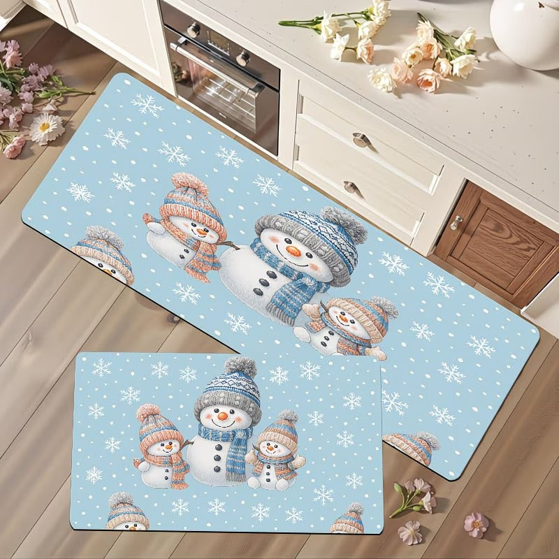 Holiday-Themed Long Indoor Runner Mat Kalsten