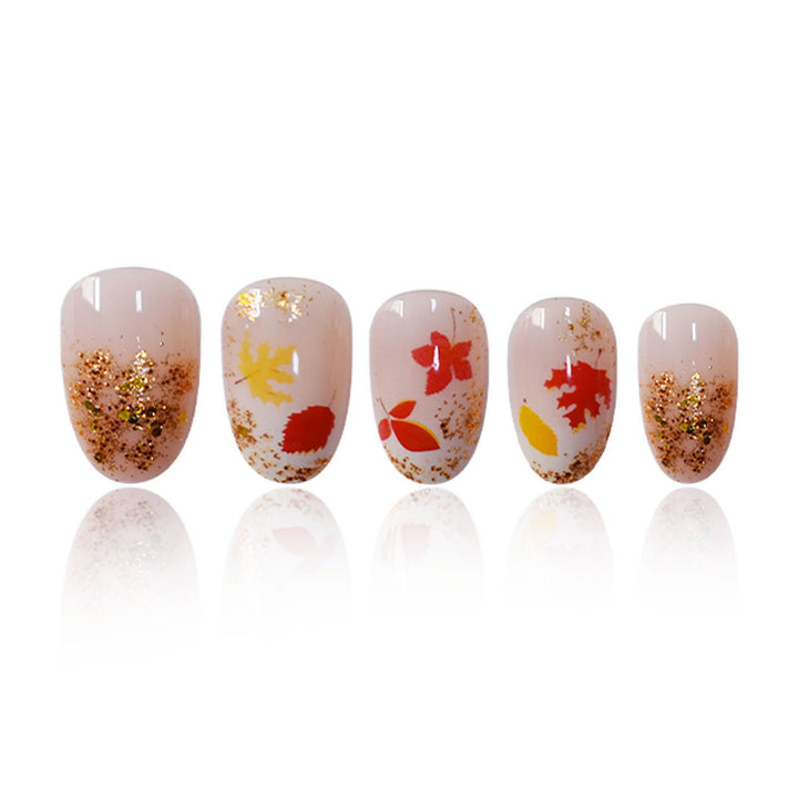 Autumn Leaf Press-On Nails Kalsten