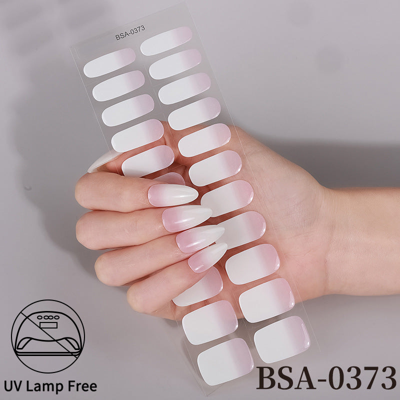Sparkling Gift-Themed Nail Art Wraps