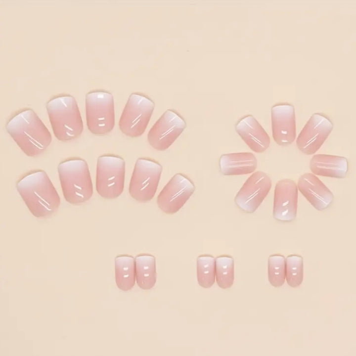 DIY Natural French Tip Press-On Nails Kalsten