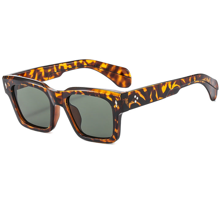 Futuristic Rectangular Sunglasses
