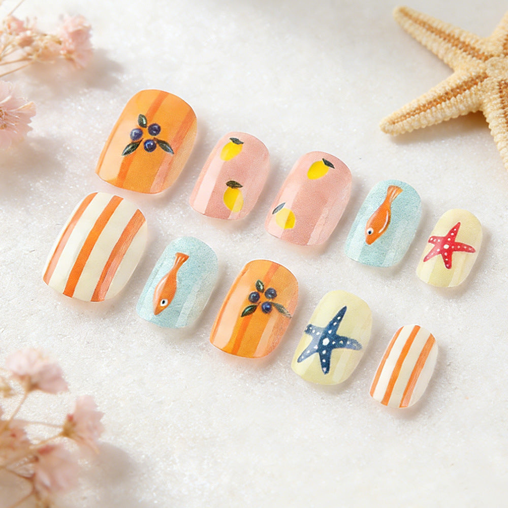 Themed Summer Nail Art Set Kalsten