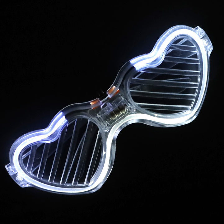 Glowing Heart Glasses