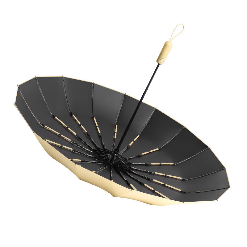 Women’s Automatic Folding Umbrella with Durable Material and Ergonomic Handle Kalsten