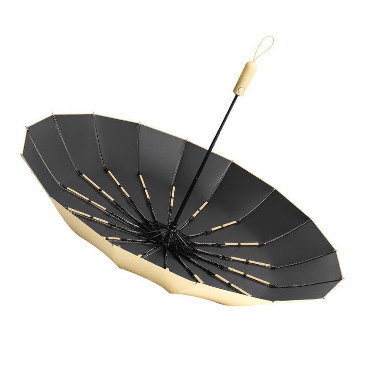 Women’s Automatic Folding Umbrella with Durable Material and Ergonomic Handle Kalsten