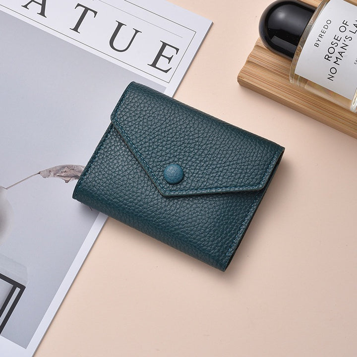 Premium Textured Leather Coin Wallet Kalsten