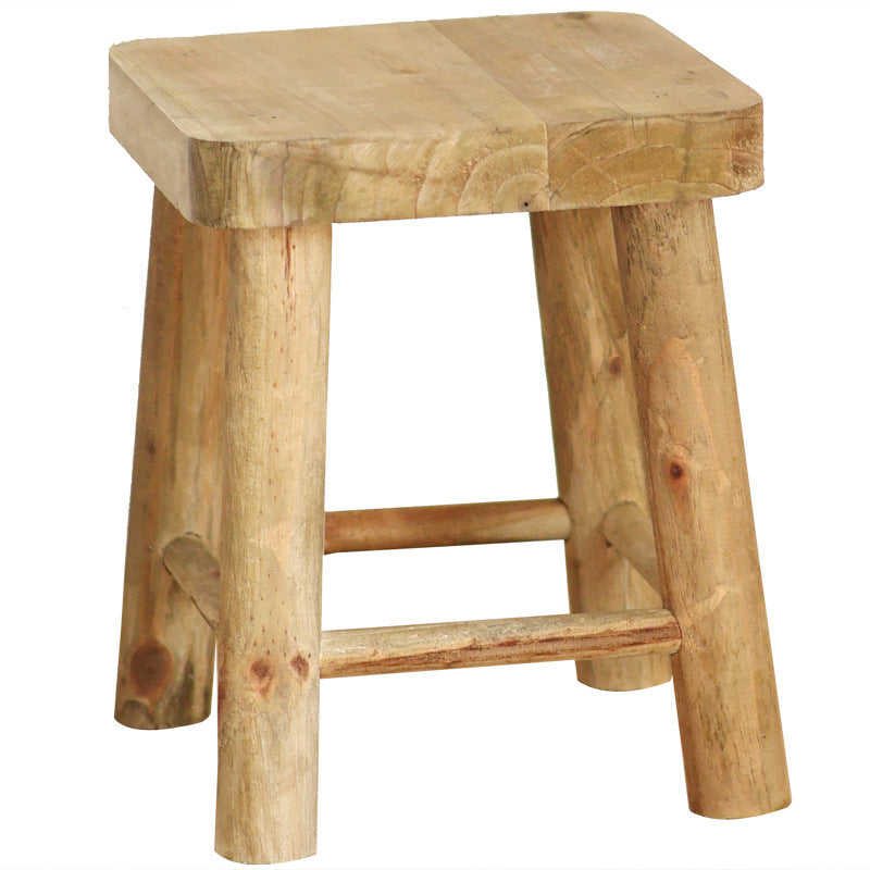 Robust stool made of solid wood Kalsten