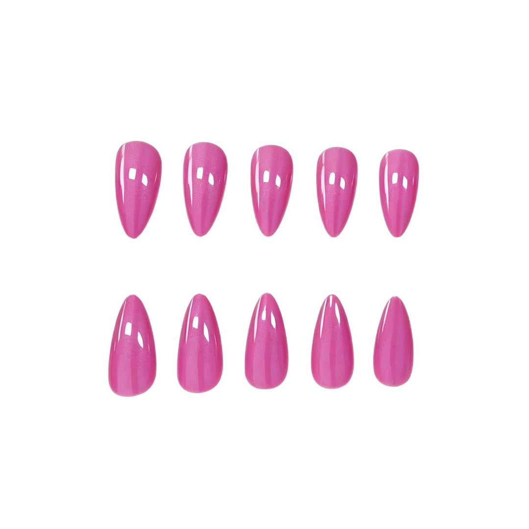 Glossy Stiletto Nail Enhancements Kalsten