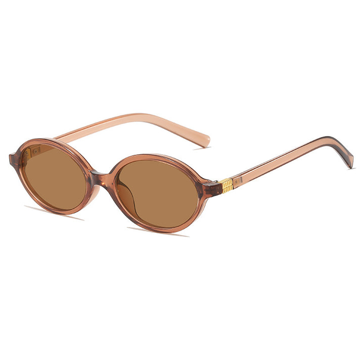 Vintage-Inspired Oval Frame Eyeglasses Kalsten
