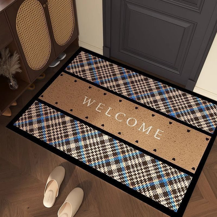 Decorative Geometric Shape Welcome Mat
