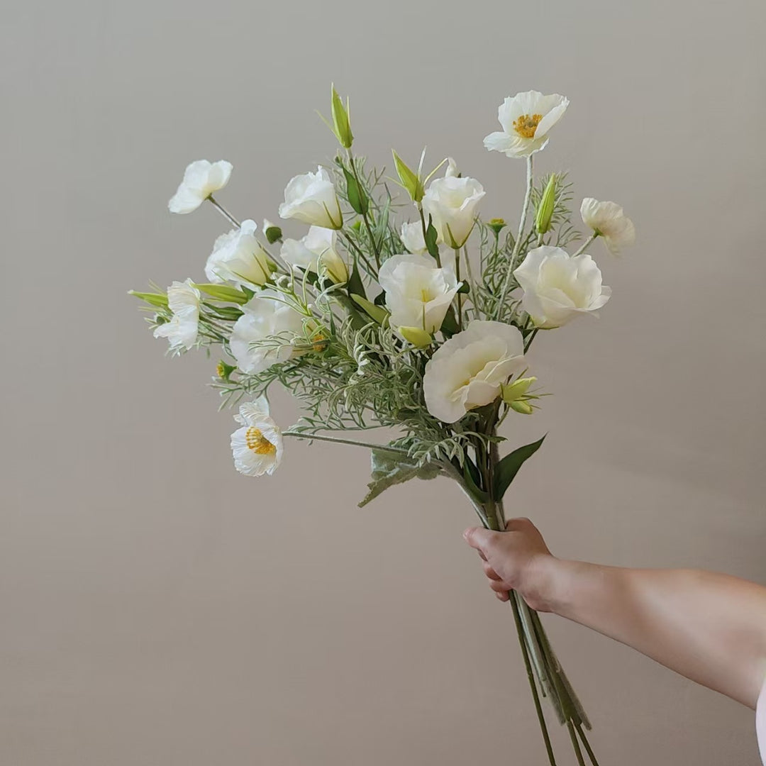 Lifelike Floral Centerpiece Bouquet