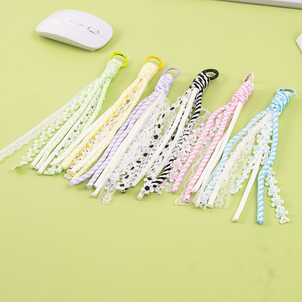 Decorative Lace and Braided Keychain Kalsten