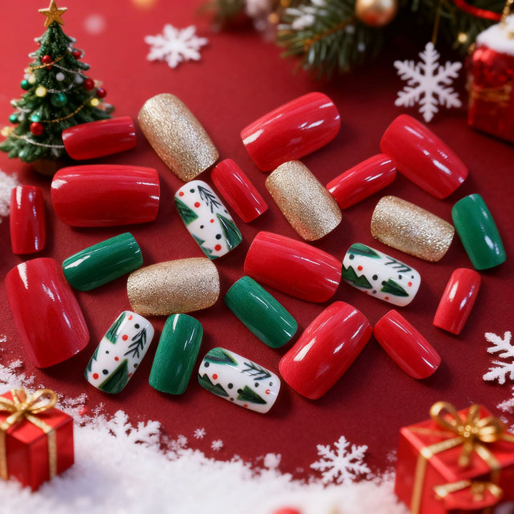 Festive Christmas Nail Art Kalsten