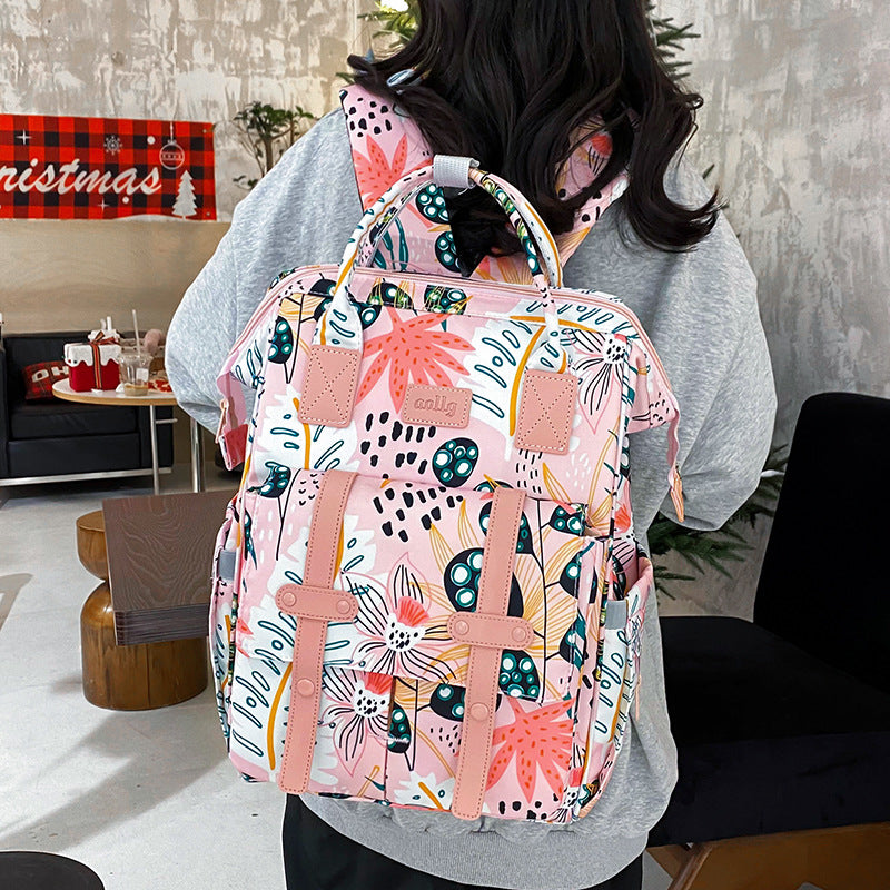 Versatile Character-Themed Baby Care Backpack Kalsten