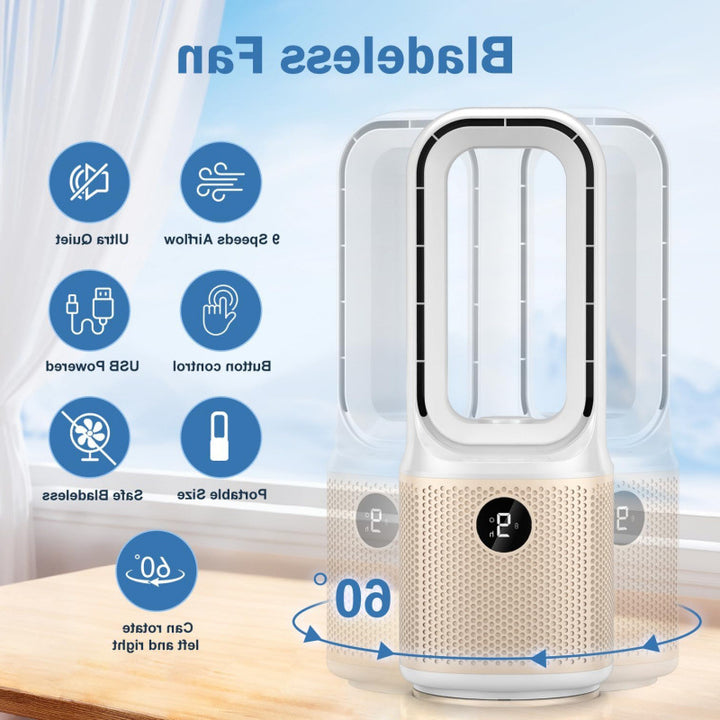 Unisex Portable Tower Fan with Innovative Wireless Technology Kalsten