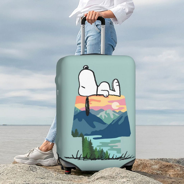 Unisex nan Children's hard shell suitcase with printed front of a well-known video game character, telescopic handle and 360° smooth-rolling wheels Kalsten