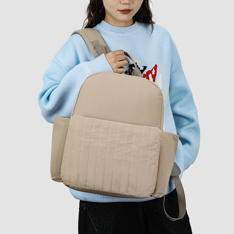 Minimalist Quilted Backpack Kalsten