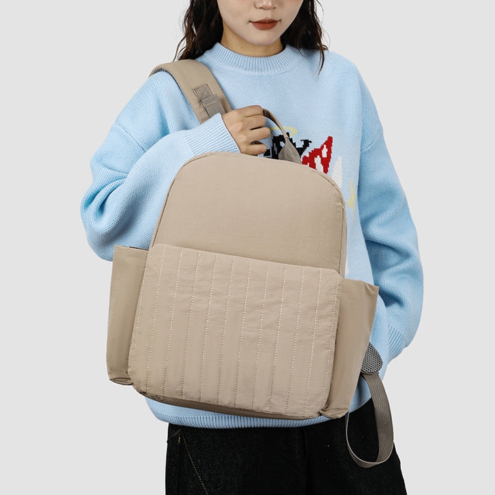 Minimalist Quilted Backpack Kalsten