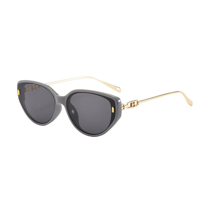 Women's designer sunglasses with delicate metal frame and extraordinary cat-eye design Kalsten