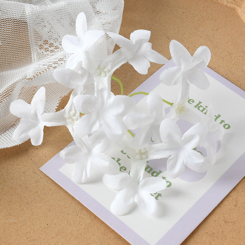 Elegant Faux Orchid Hairpin