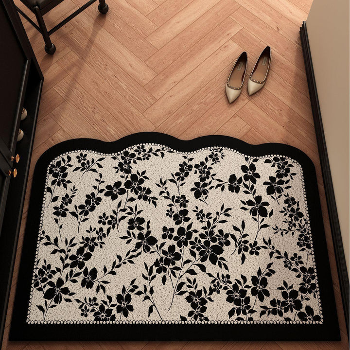 Floral-Themed Welcome Mat Kalsten