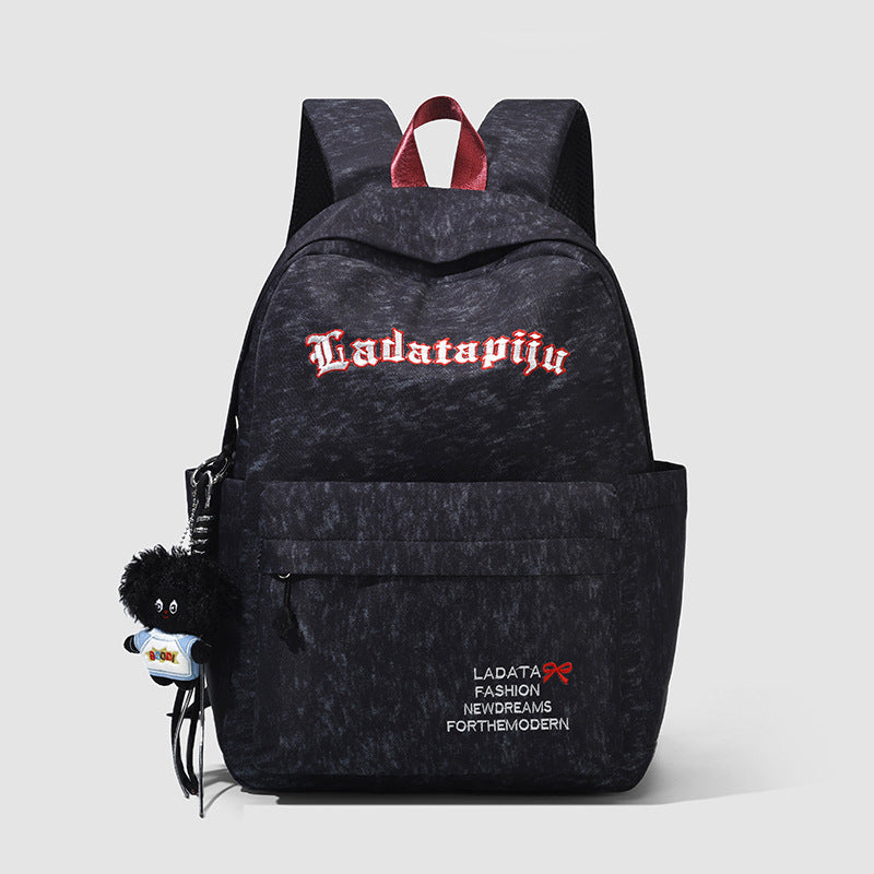 Casual Embroidered Backpack