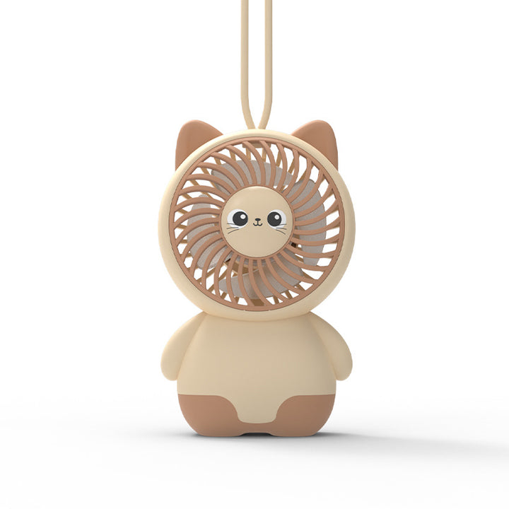 Ladies Portable Mini Animal Fan with Cute Panda Design Kalsten