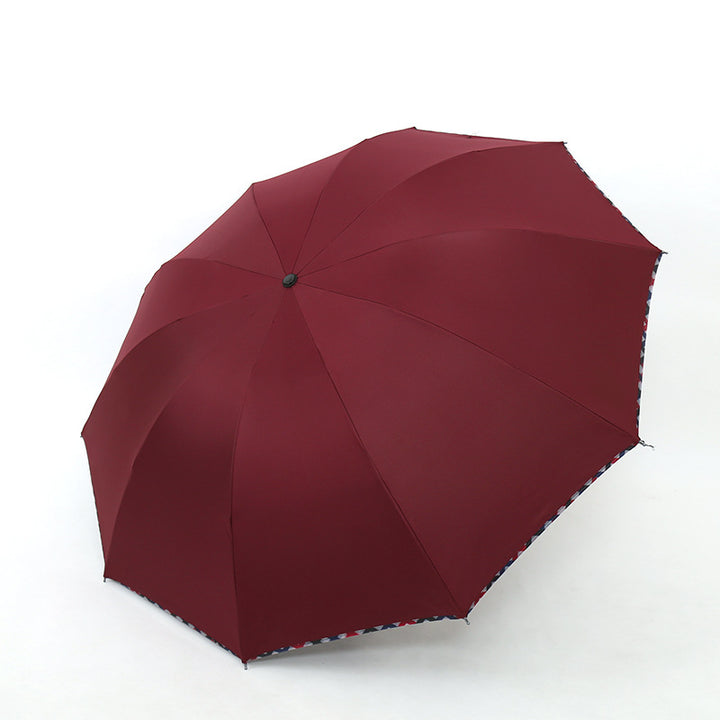 Women Handy Folding Umbrella with Wind Protection System Kalsten