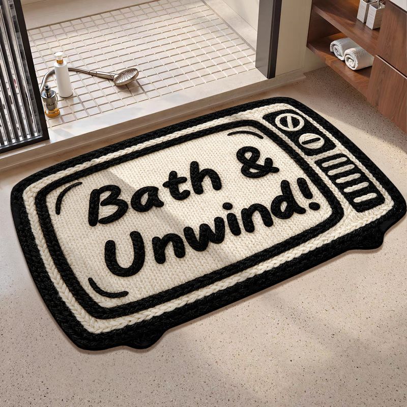 Relaxation-Themed Comfort Mat