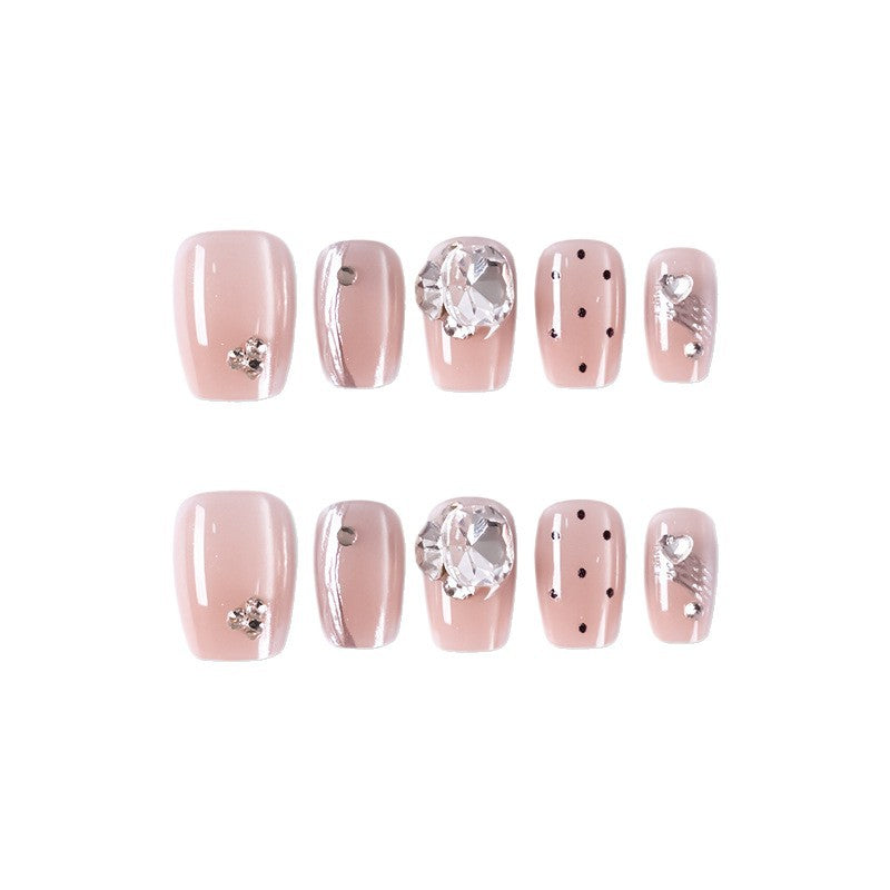 Premium Decorative Press-On Nail Set Kalsten