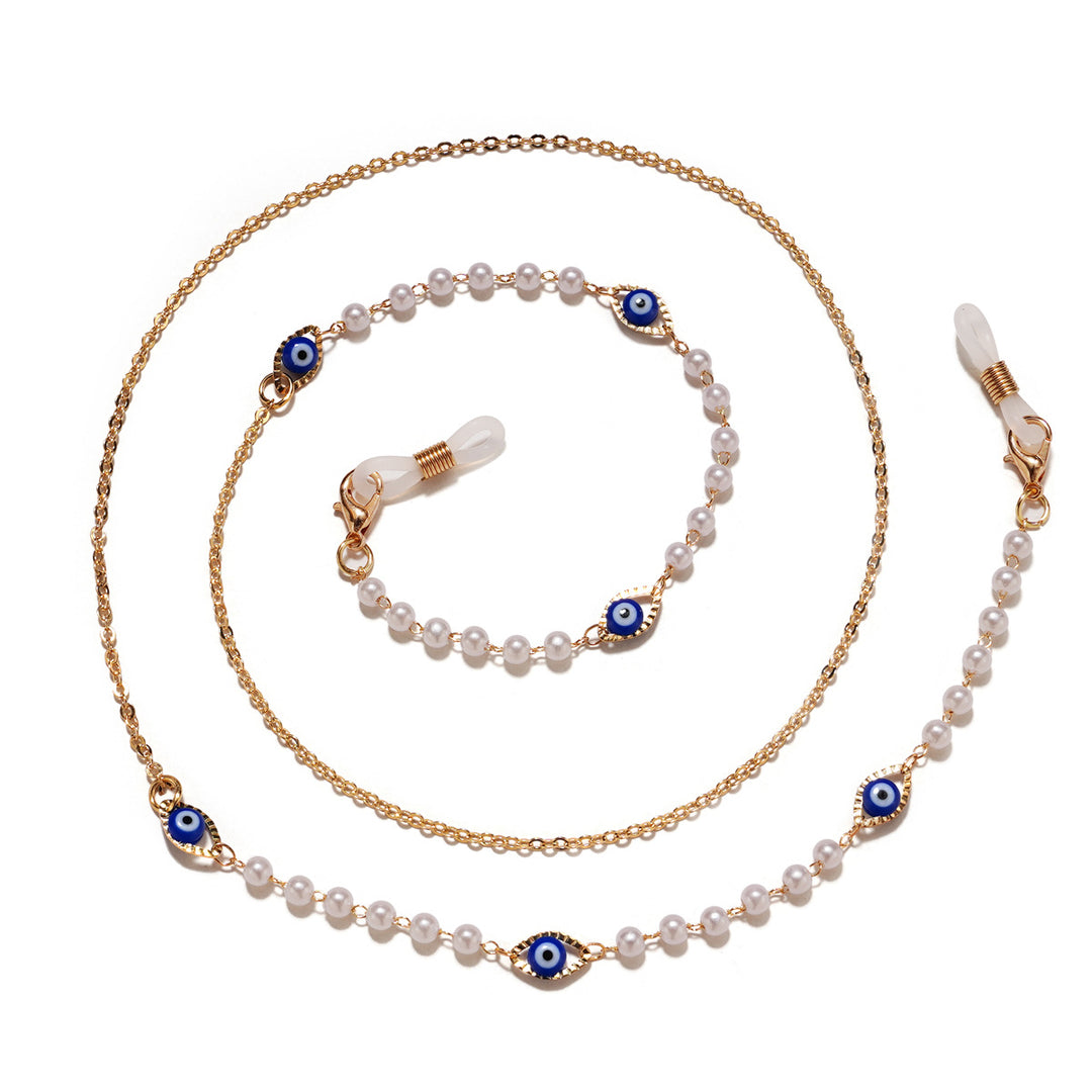 Trendy Geometric Eyewear Chain Kalsten