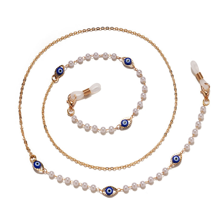 Trendy Geometric Eyewear Chain Kalsten