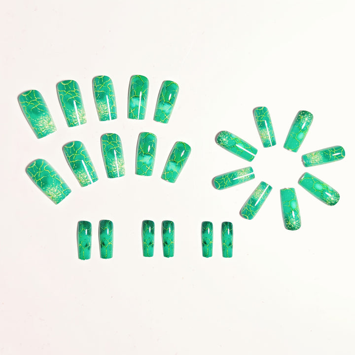 Artistic Marble Effect Nail Art Kalsten