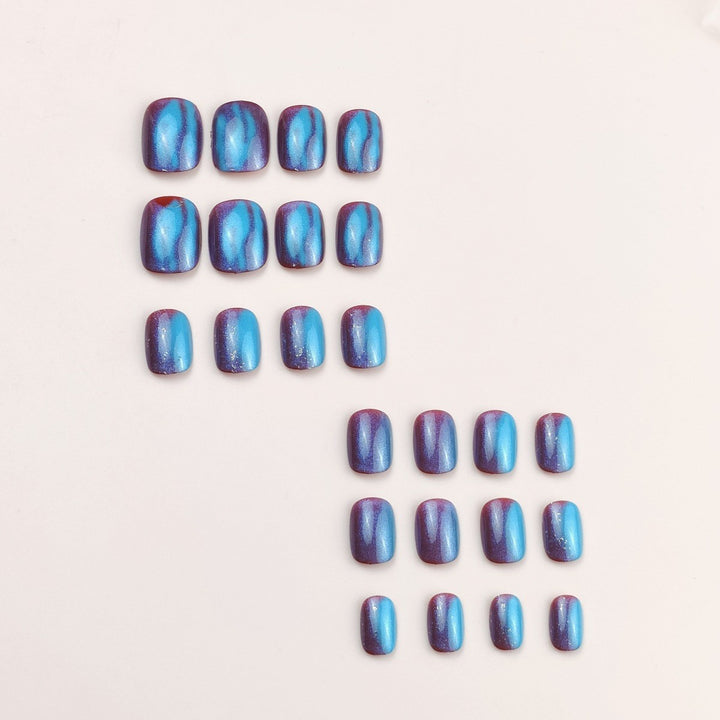 Artistic Press-On Nail Art Enhancements Kalsten