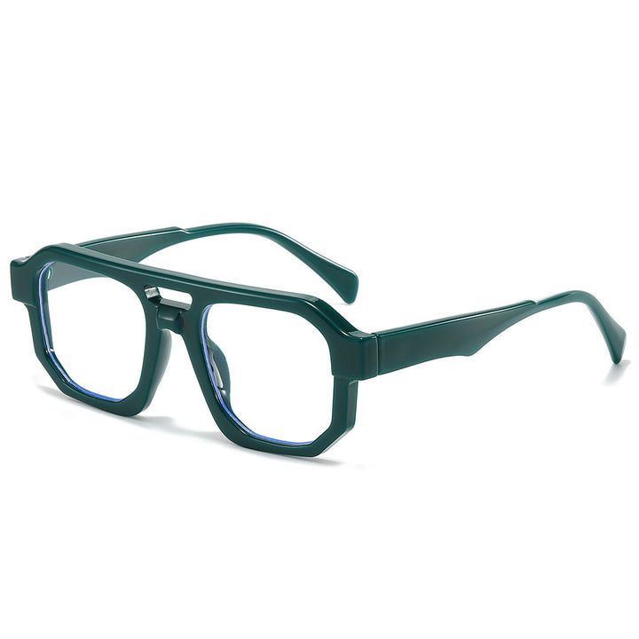 Fashion-Forward Geometric Oversized Sunglasses Kalsten